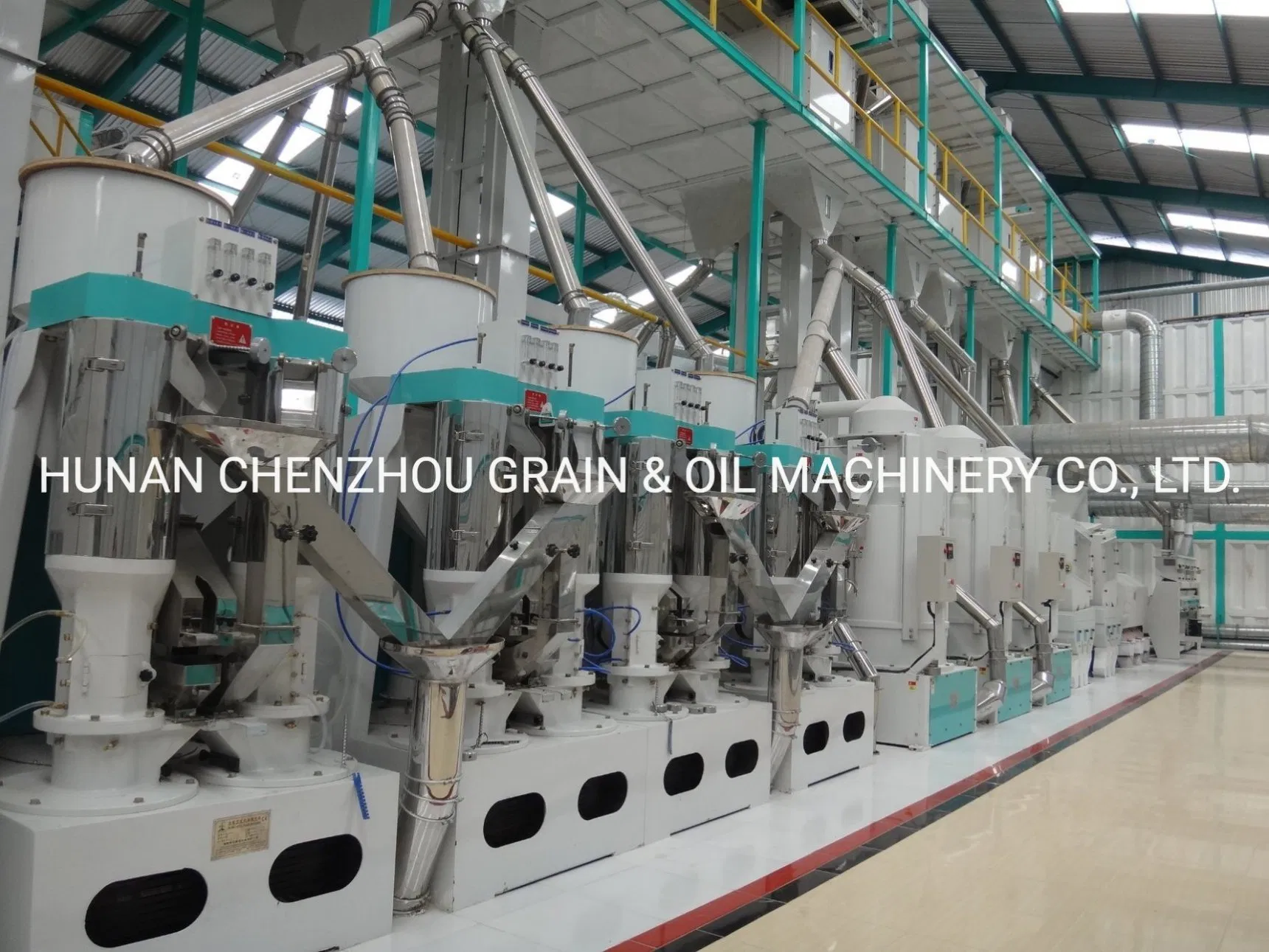 Línea de procesamiento de arroz de alta eficiencia 50-1000t/D máquina de molino de arroz completa