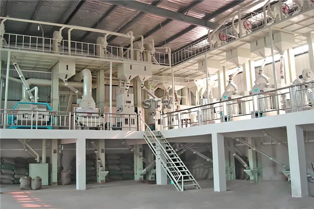 MCHJ100-3 Planta de Molienda de Arroz Eficiente