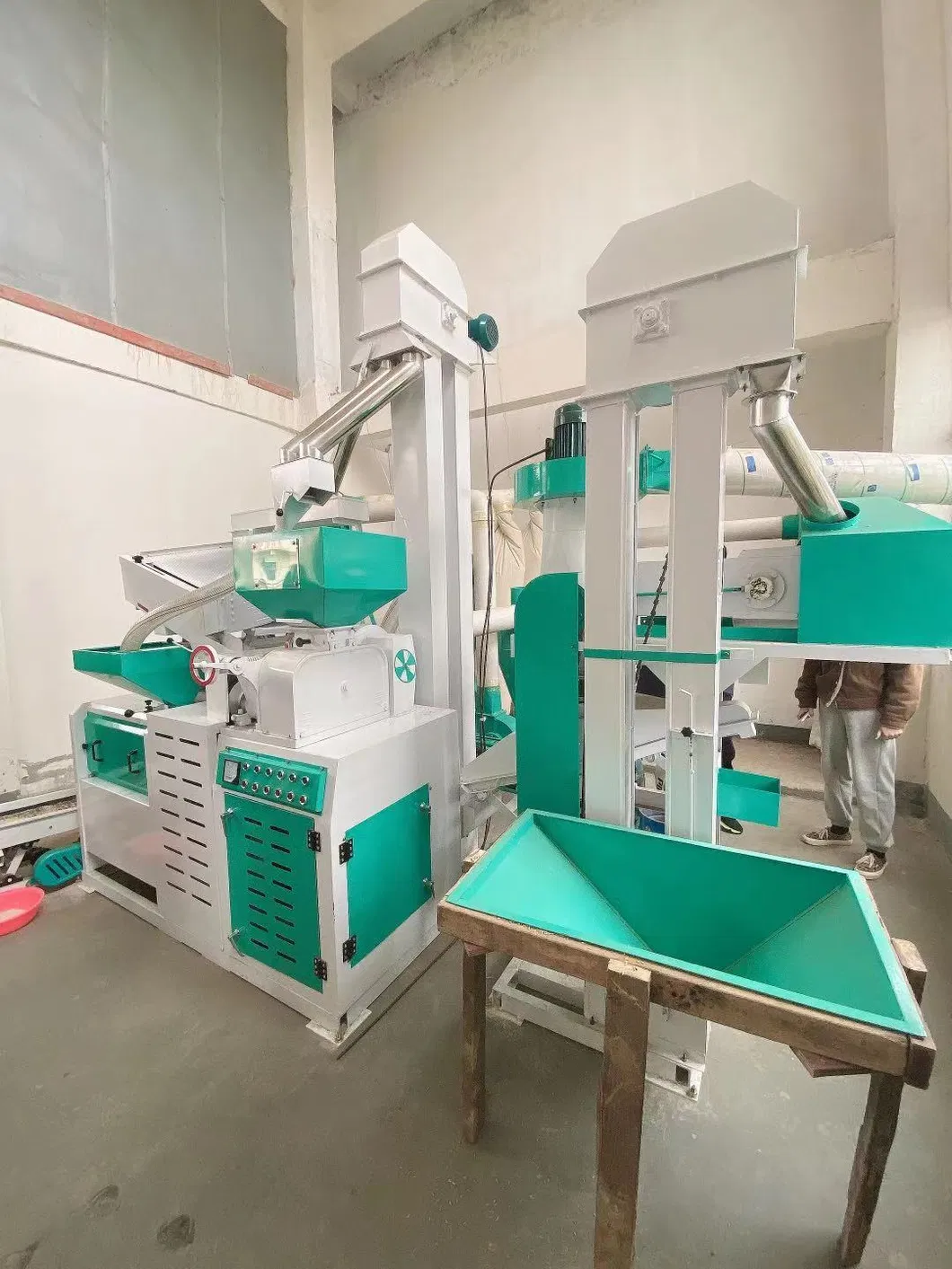 15tons Conjunto Completo de Máquina de Arroz Automática Completa