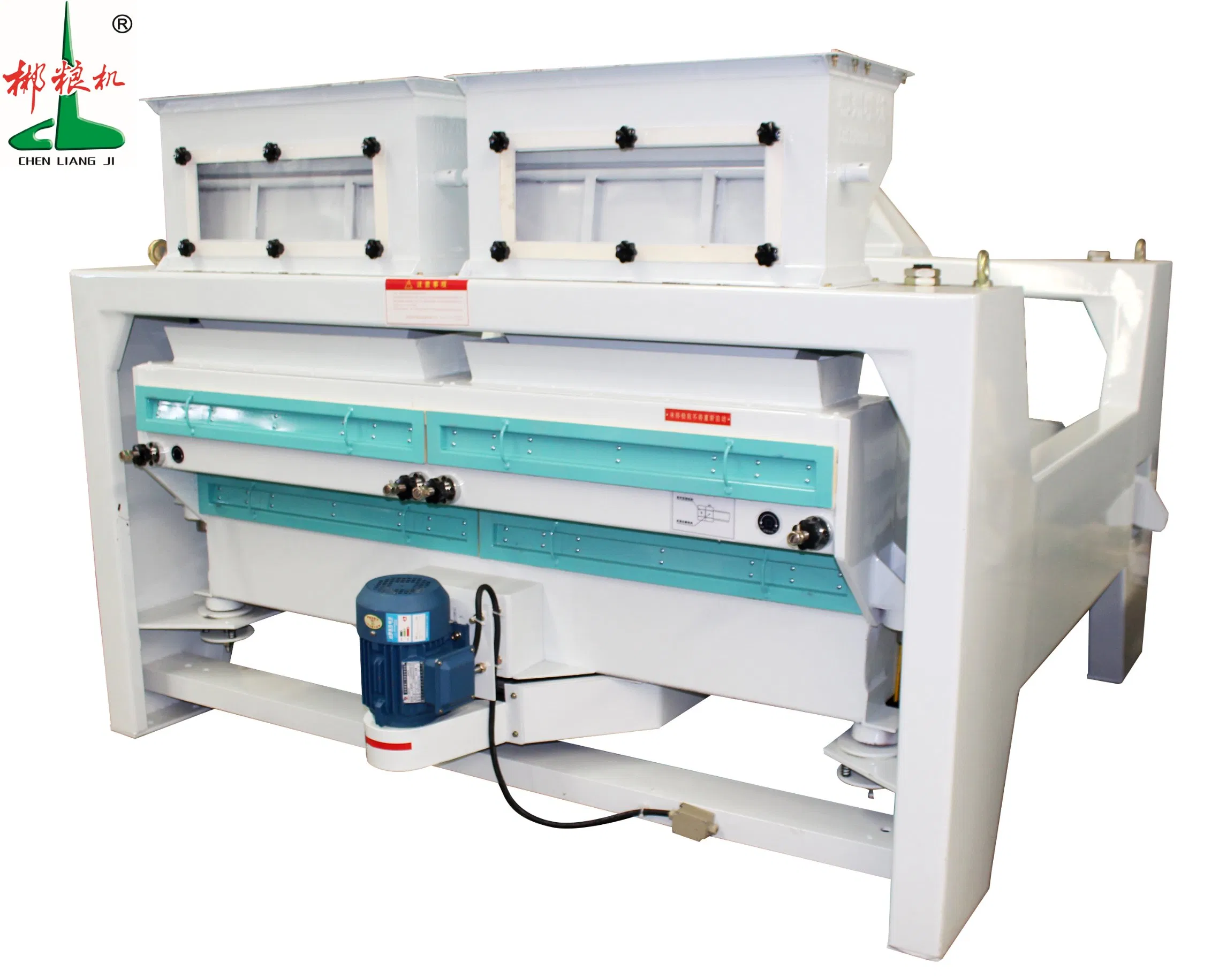Máquina de limpieza de arroz paddy rotativa Clj en oferta caliente Tqlm80X2