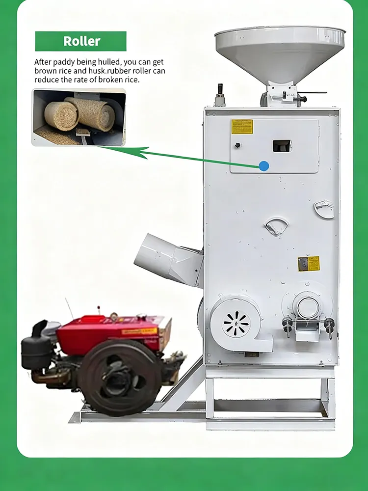 Conjunto de motor central automático de arroz comercial mini de alta calidad, molino de arroz agrícola de alta capacidad