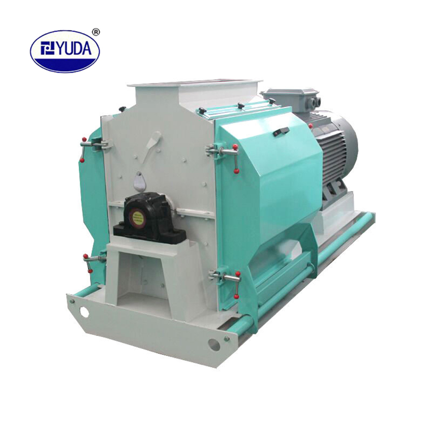 Máquina industrial pequeña de molino de martillos para moler alimento animal de la serie Sfsp, cáscara de arroz y maíz