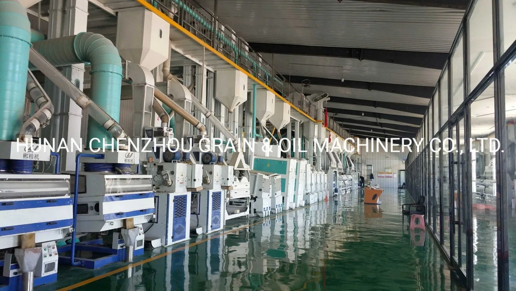 Línea de procesamiento de arroz de alta eficiencia 50-1000t/D máquina de molino de arroz completa