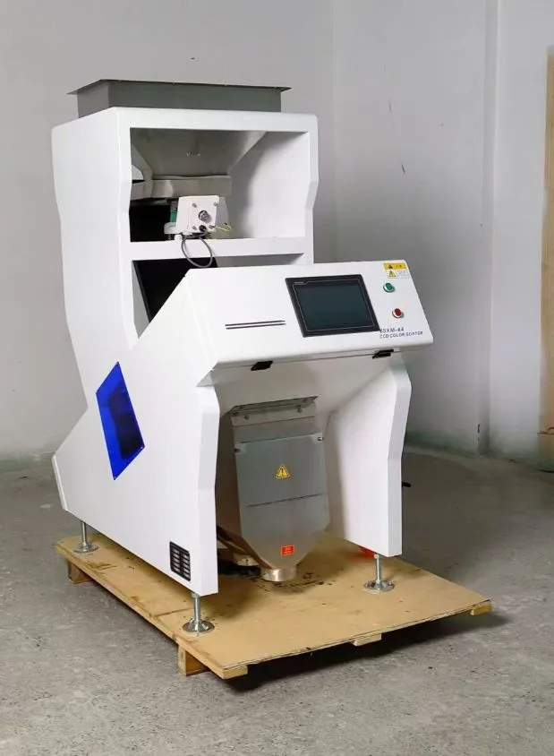 Máquina de clasificación de color para mini semillas, café, sal, arroz, frijoles y granos