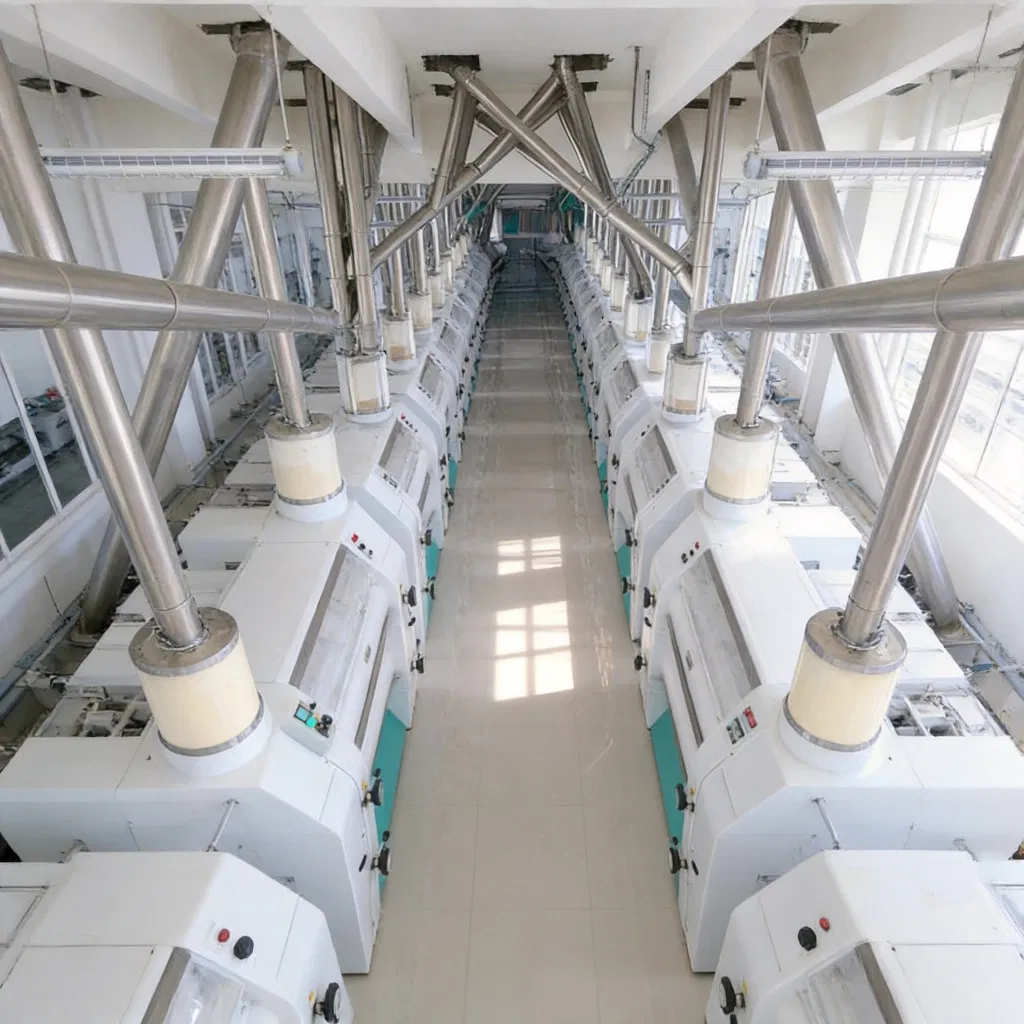 Molino de Harina de Trigo de Alta Capacidad 30t-1000t – Planta Industrial de Procesamiento de Granos para Trigo, Arroz y Maíz