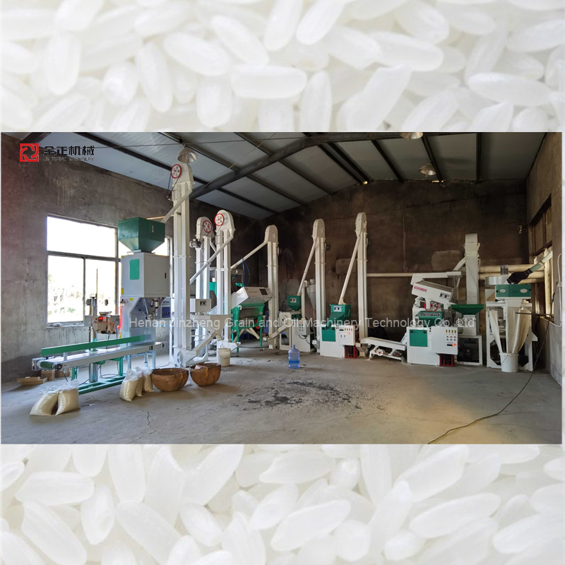 Equipo de procesamiento de arroz eficiente para molino de arroz automático avanzado