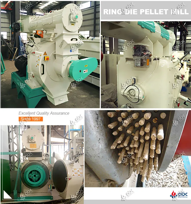 Estructura del molino de pellets