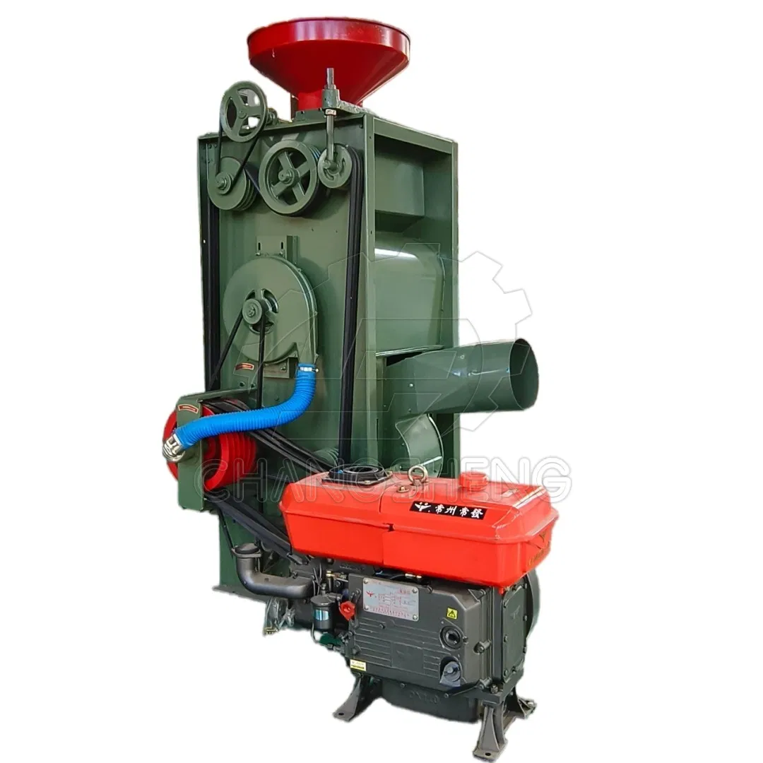 Sb-30 Máquina de molino de arroz combinada automática, máquina descascaradora de arroz