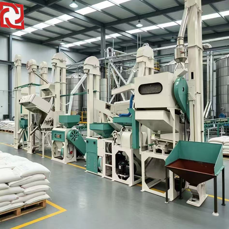 Máquinas completas de molino de arroz, incluyendo secadora de granos y máquina de limpieza de granos