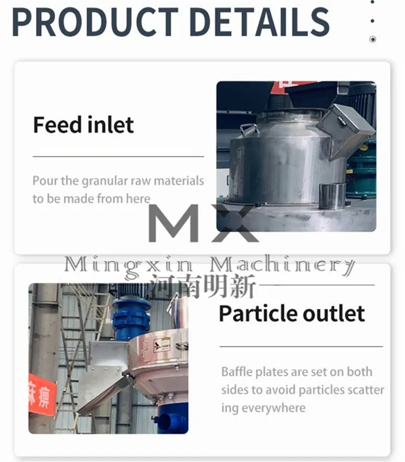 Detalle del motor de la máquina de pellets de madera de biomasa