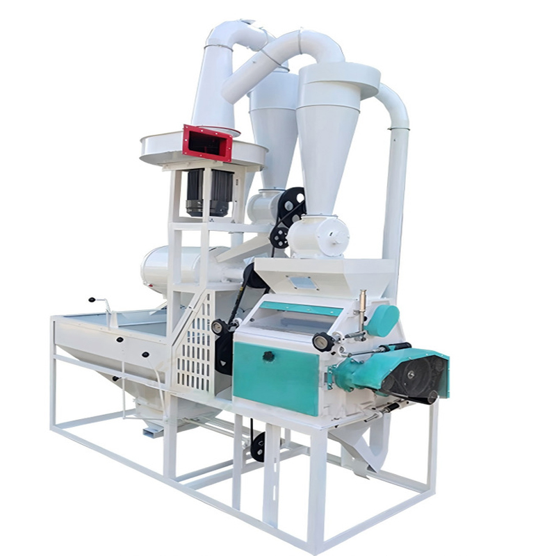Molino de harina eléctrico compacto de alta producción para casa y comercio, automático, de acero inoxidable, multigrano, para arroz, frijoles, trigo y maíz