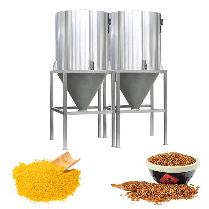 Equipo de procesamiento de arroz nutricional cocido instantáneo