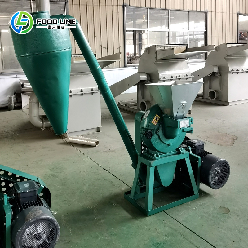 Molino de Grano Procesamiento Durable 1t/H Línea de Producción de Arroz Máquina de Molienda de Harina