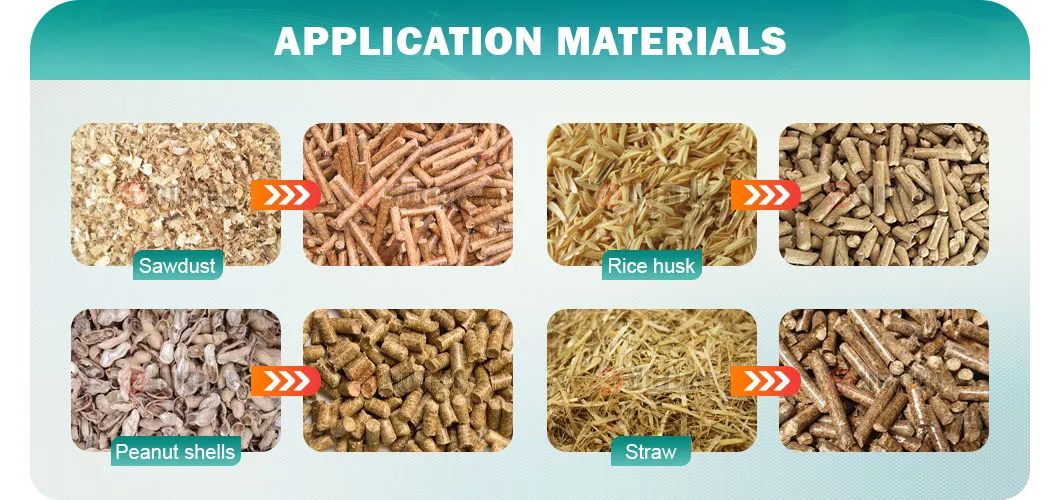 Aplicaciones de materiales de biomasa