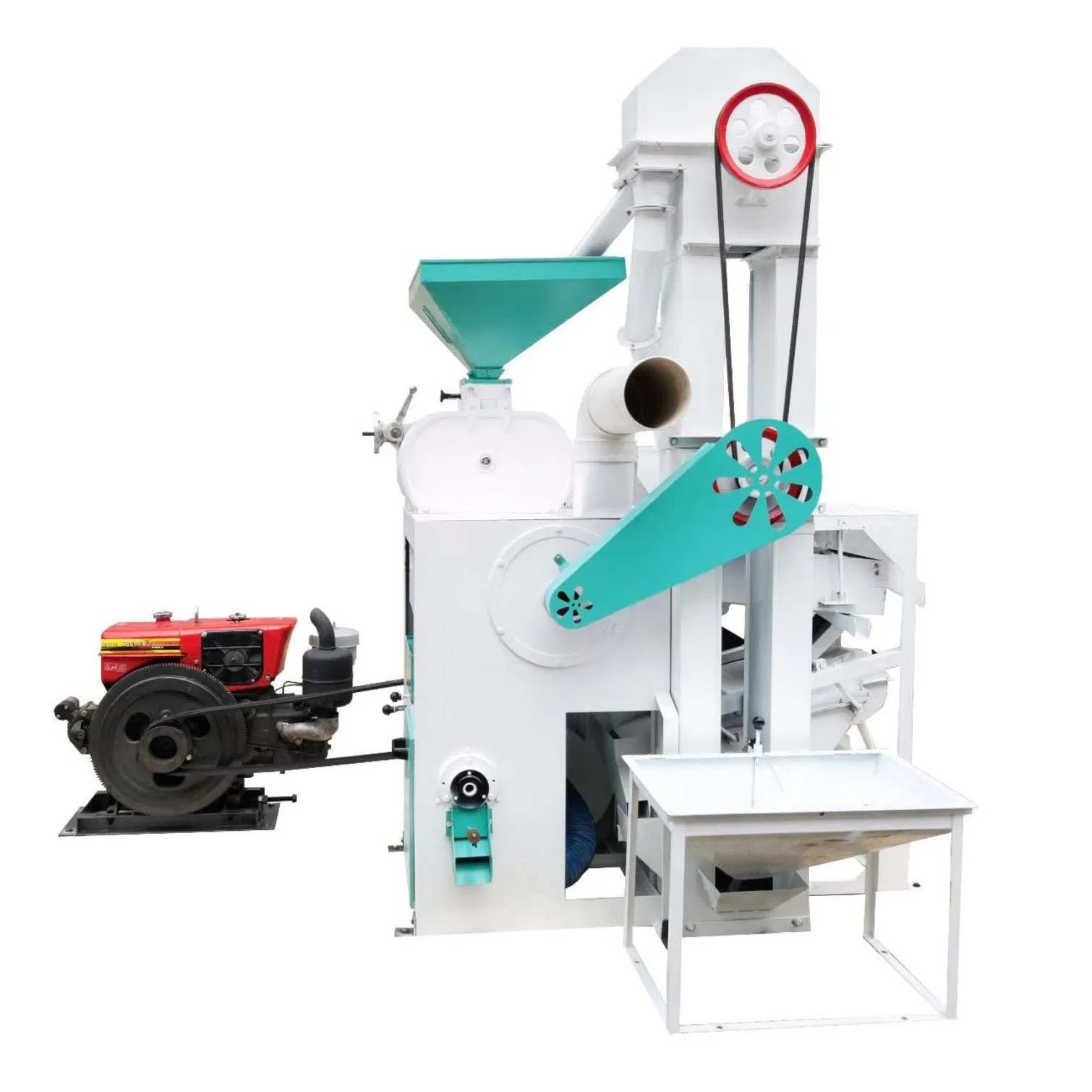 Máquina mini molino de arroz combinada de desgranado y molienda automática de arroz 6ln-15/8.5sr