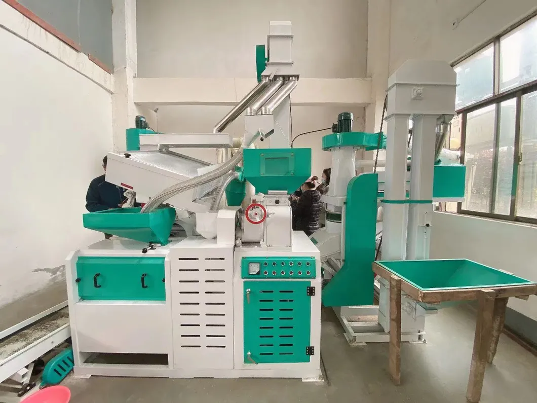 15tons Conjunto Completo de Máquina de Arroz Automática Completa
