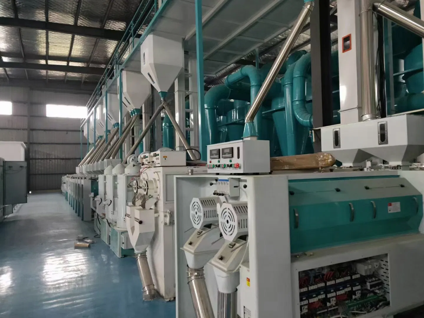Máquina de Molienda de Arroz Automática 150-2000tpd Nueva Planta de Procesamiento de Arroz
