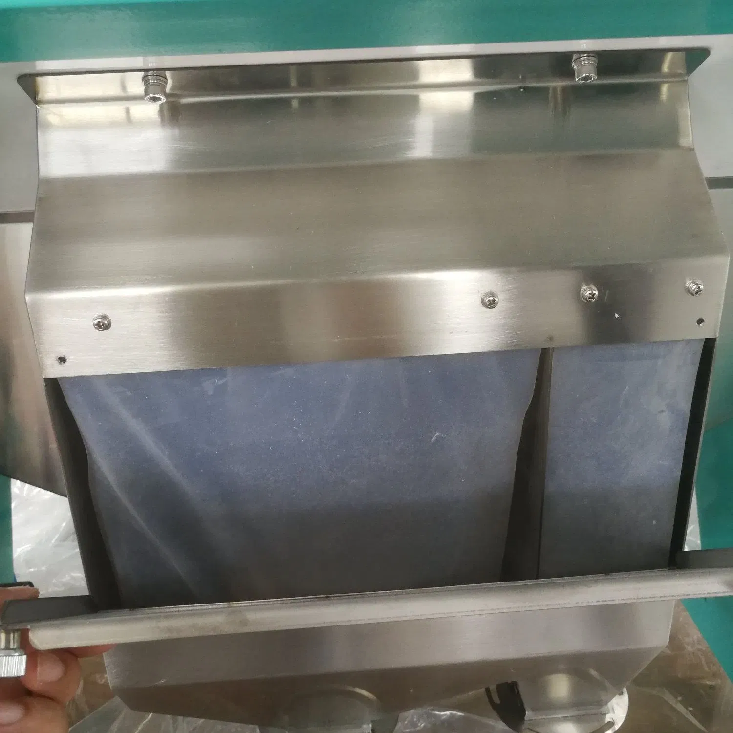Pequeño Mini Inteligente Clasificador de Color CCD para Arroz Parbolizado de Un Solo Conducto