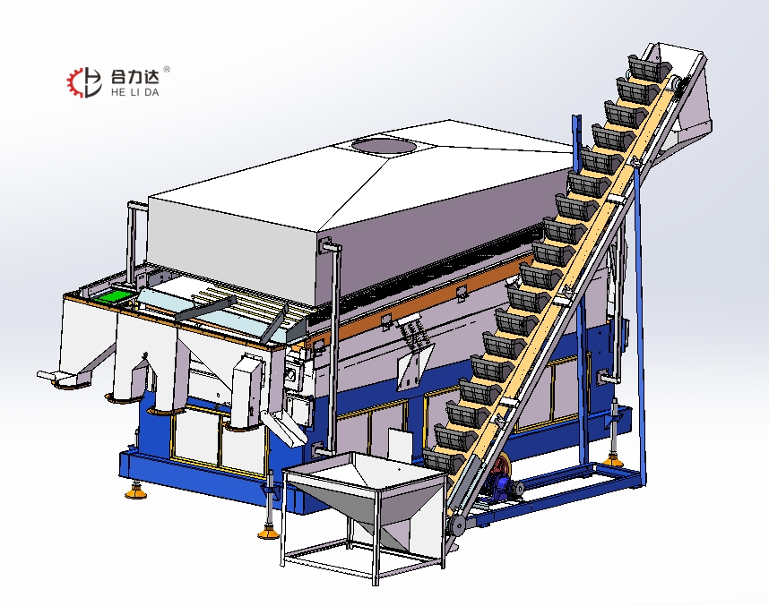 Máquina separadora de gravedad para limpiar semillas malas de comino, soja, trigo, maíz y arroz
