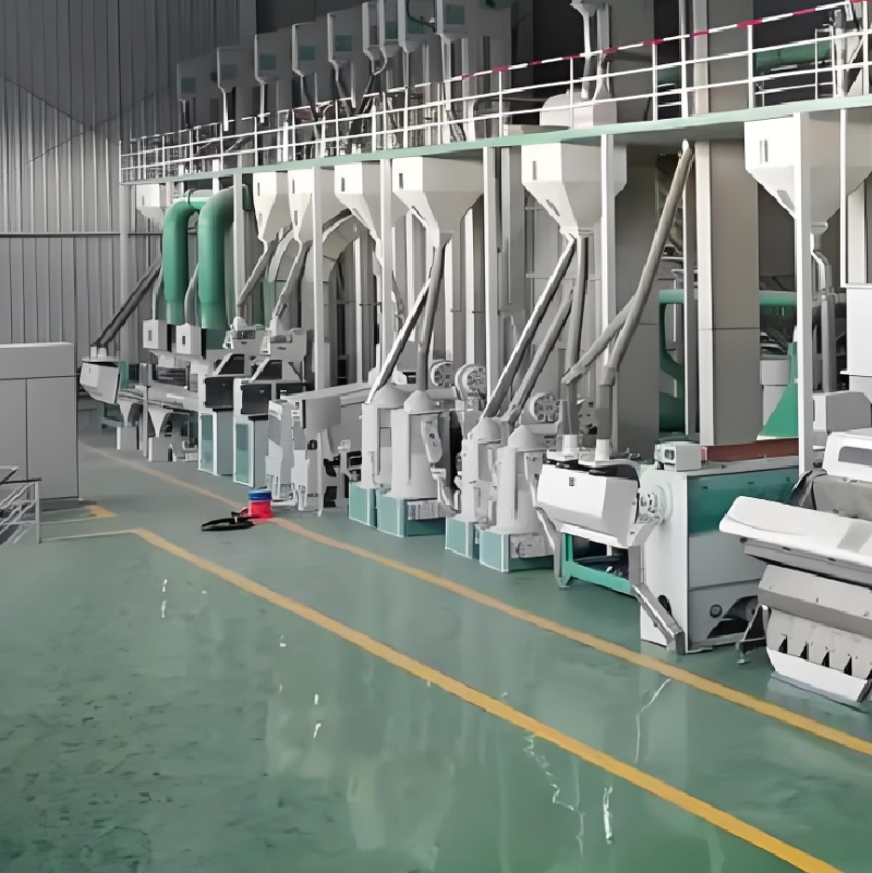 20-500tpd Línea de procesamiento de arroz completamente automática