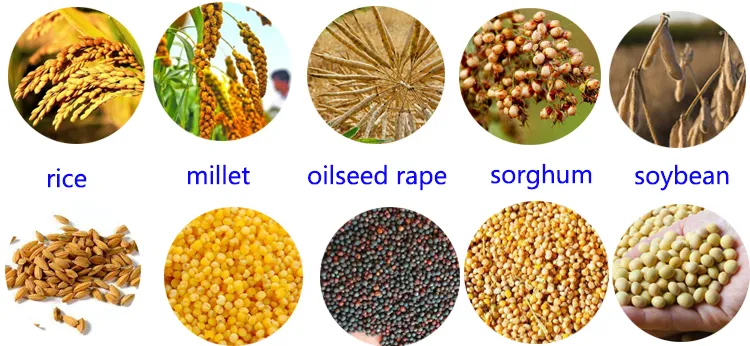 Máquina desgranadora y trilladora portátil eléctrica multifuncional para sorgo, soja, cultivos múltiples, arroz, trigo y maíz