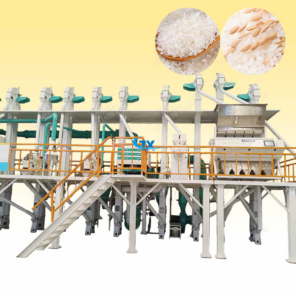 50ton Máquina Comercial de Arroz Vibrante Combinada en Sri Lanka Precio