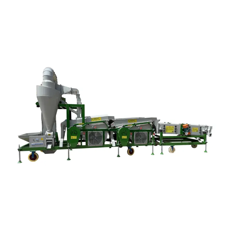 Máquina de limpieza de semillas ecológica, equipada con un gran colector de polvo y un diseño de cableado seguro, adecuada para limpiar trigo, maíz, arroz y sorgo