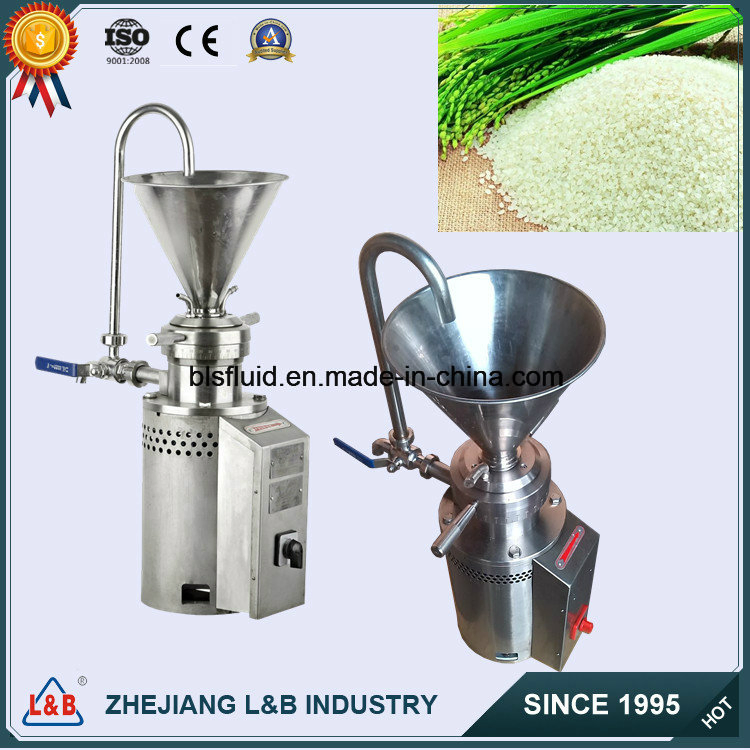 Molino de arroz mini de acero inoxidable vertical de colóides