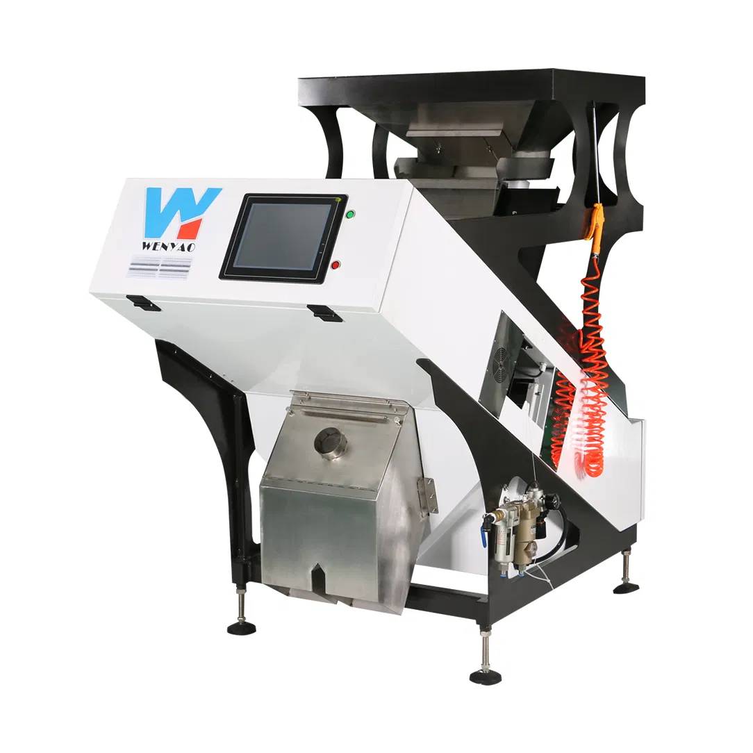 Máquina de clasificación de color óptica Wenyao CCD para limpieza de arroz, equipo agrícola, clasificador de color económico para molino de arroz