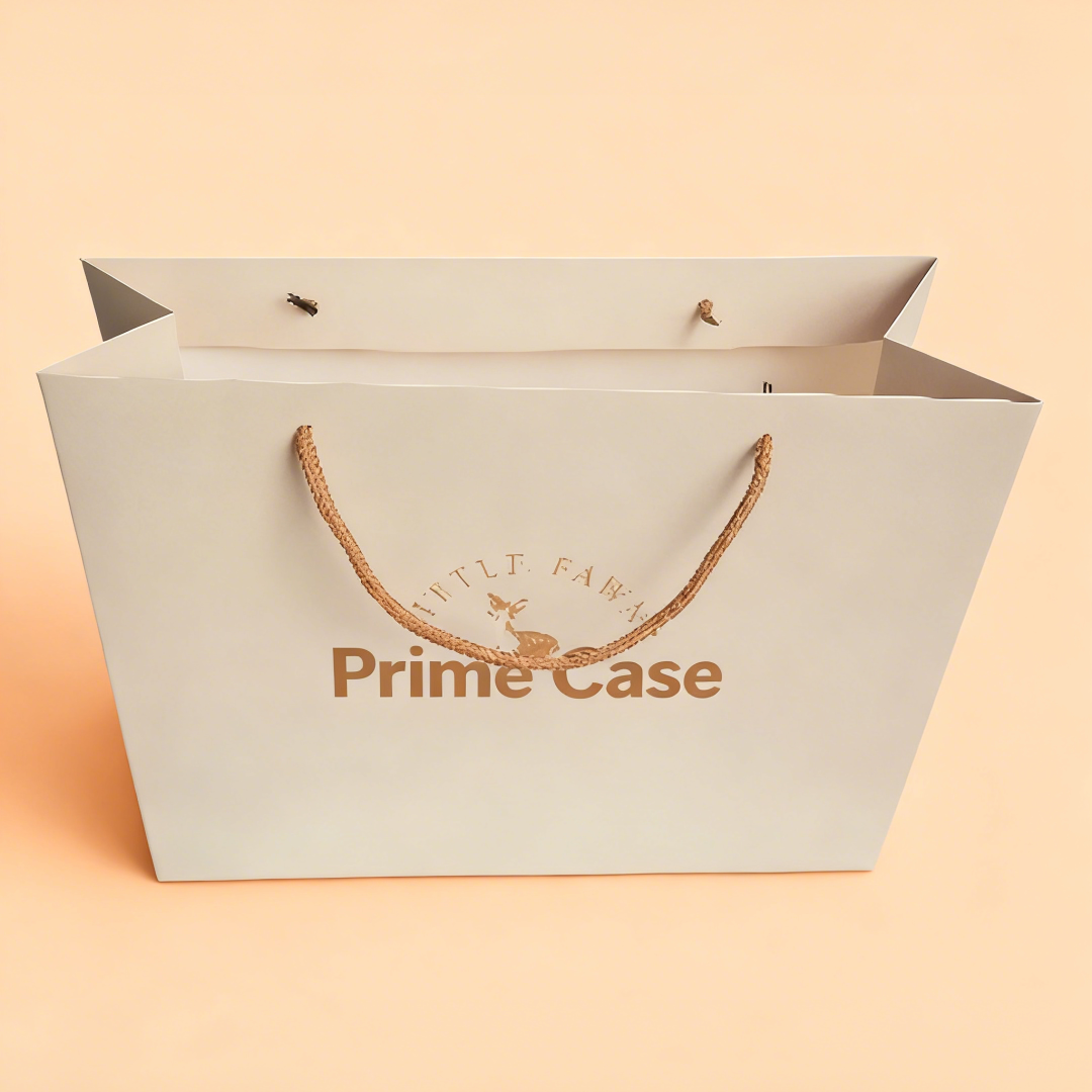 Custom Logo Printed Luxury High End White Art Paper Recyclable Jewelry Clothing Shoes Packaging Gift Shopping Bag