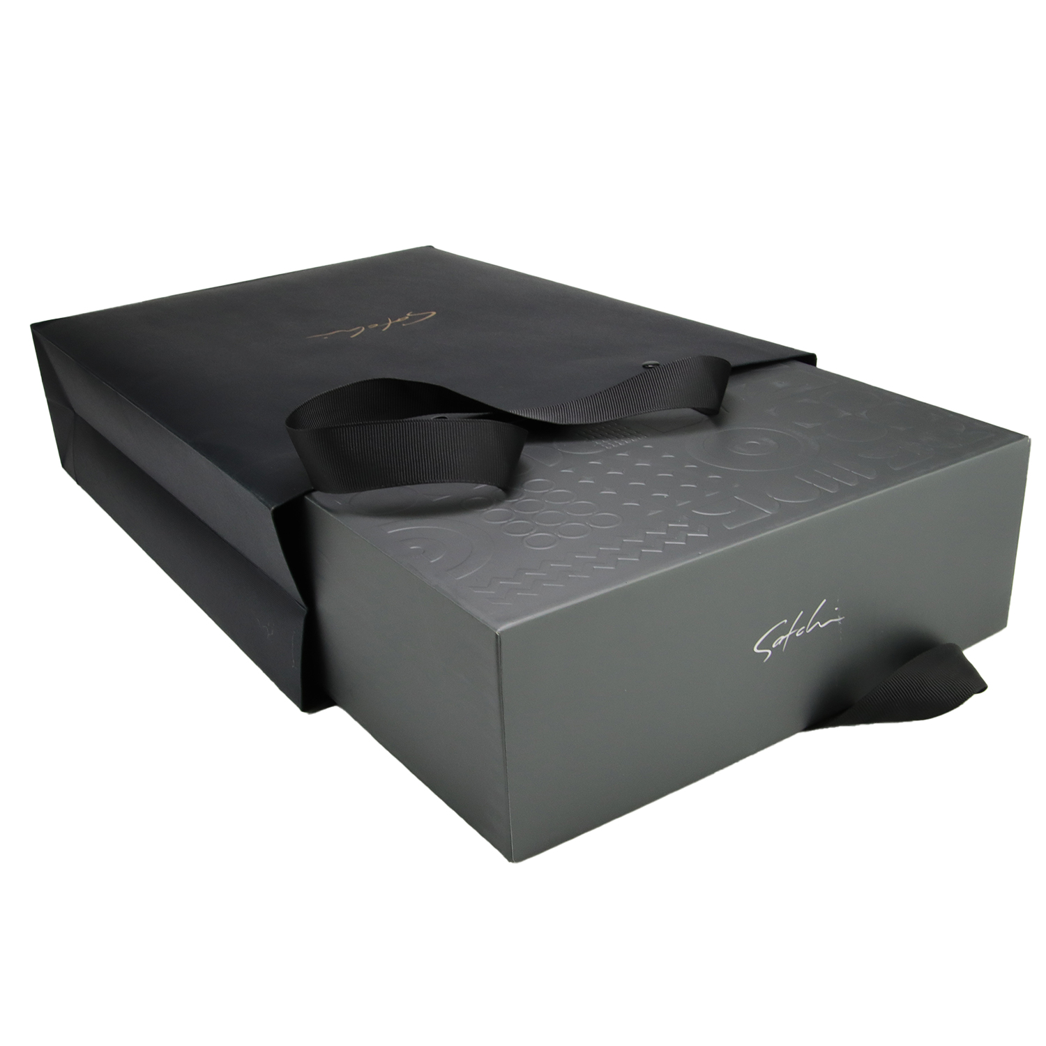 Custom Exquisite Logo Gift Box Cardboard Rigid Gift Box with Insert