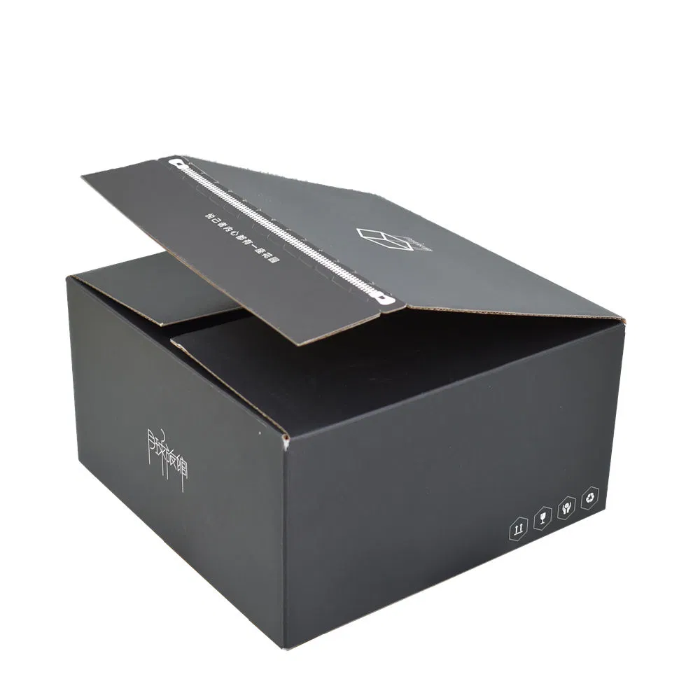 Custom Logo Cardboard Packing Boxes for Shipping Foldable Corrugated Small Carton Clothes Gift Mailer Box