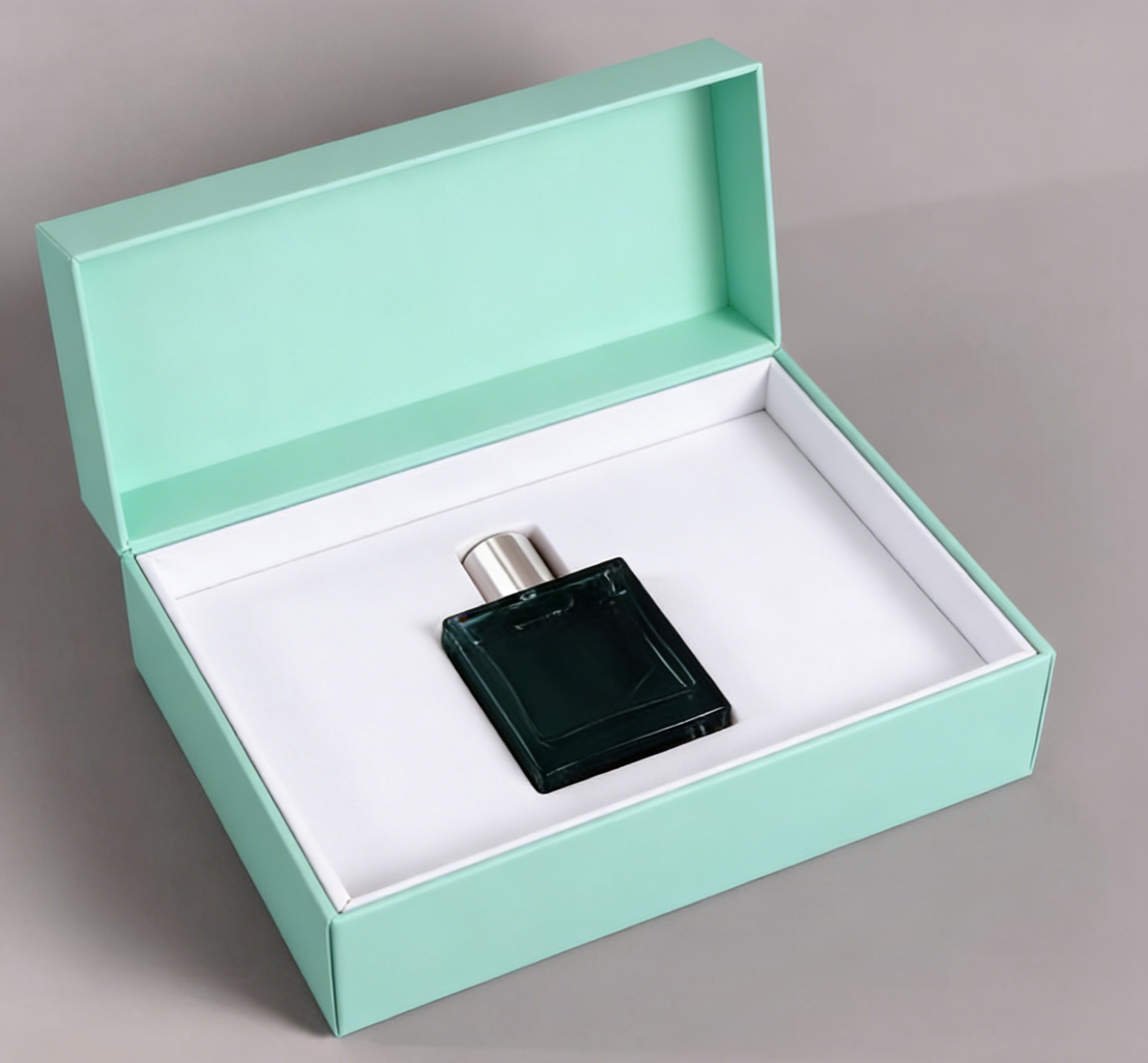 High-End Eco-Friendly Recyclable Custom Logo UV Printed Paper Perfume Box Luxury Rigid Packaging for Luxury Fragrance Brands