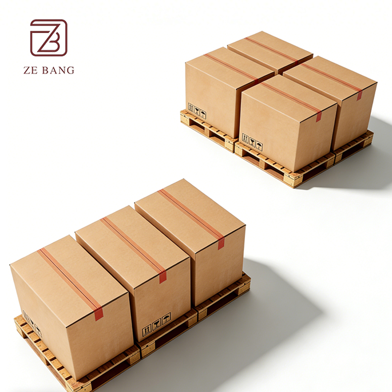 Customizable Recyclable Heavy Duty Corrugated Cardboard Shipping Boxes for Industrial and E-commerce Logistics