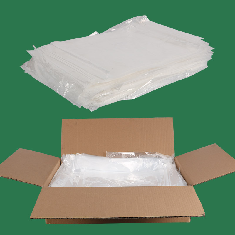 Custom Printed Fanfolded Perforated Poly Pre-Opened Auto Packaging Bags