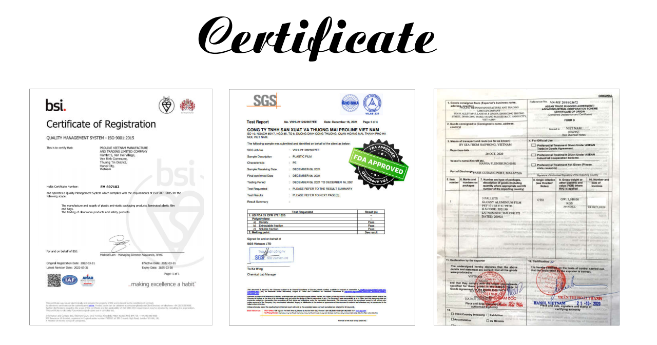 Industry Certificate 1