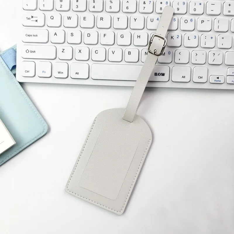PU Leather Travel Luggage Tag Option 2