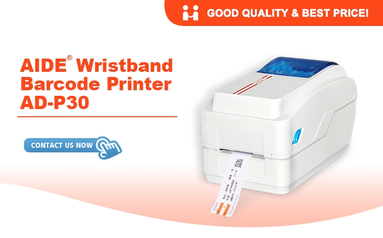 High Speed Portable Desktop Satin Paper Digital Care Barcode Thermal Roll to Roll Label Printer
