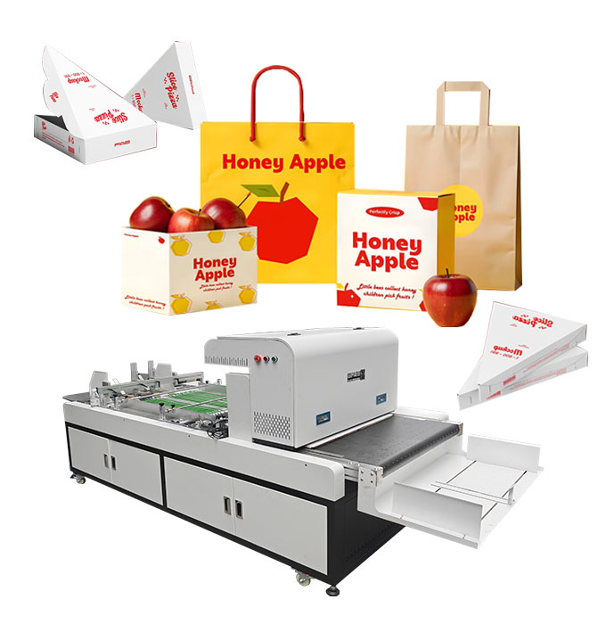 High-speed Single-pass Printer 600mm for Corrugated Boxes, Pizza Boxes, and Paper Packaging Printing