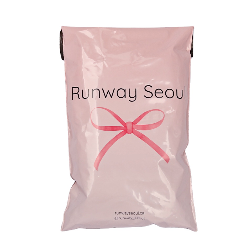 Minfly Custom logo Printing Peach pink Polymailer Express Mailing Bag Express Packaging Shipping Poly Mailer Bags for Clothing