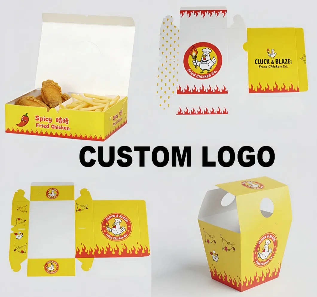 Wholesale Custom Logo Printed Paper Packaging Cardboard Foldable Storage Carton Color Food Folding Box