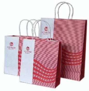 OEM Custom Printed Paper Shopping Bags Gift Packaging Bags Printing