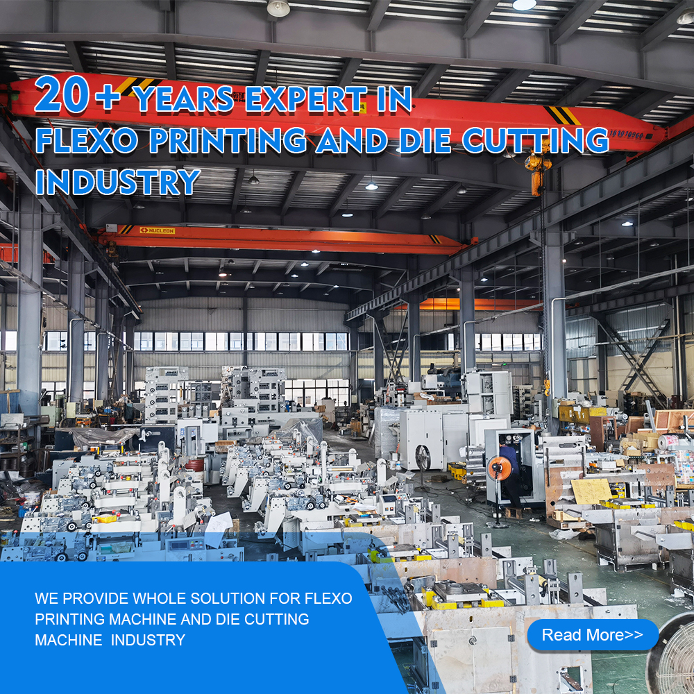 Commercial Grade 8-Color Horizontal Flexographic Printing Machine for Continuous Food and Drink Packaging