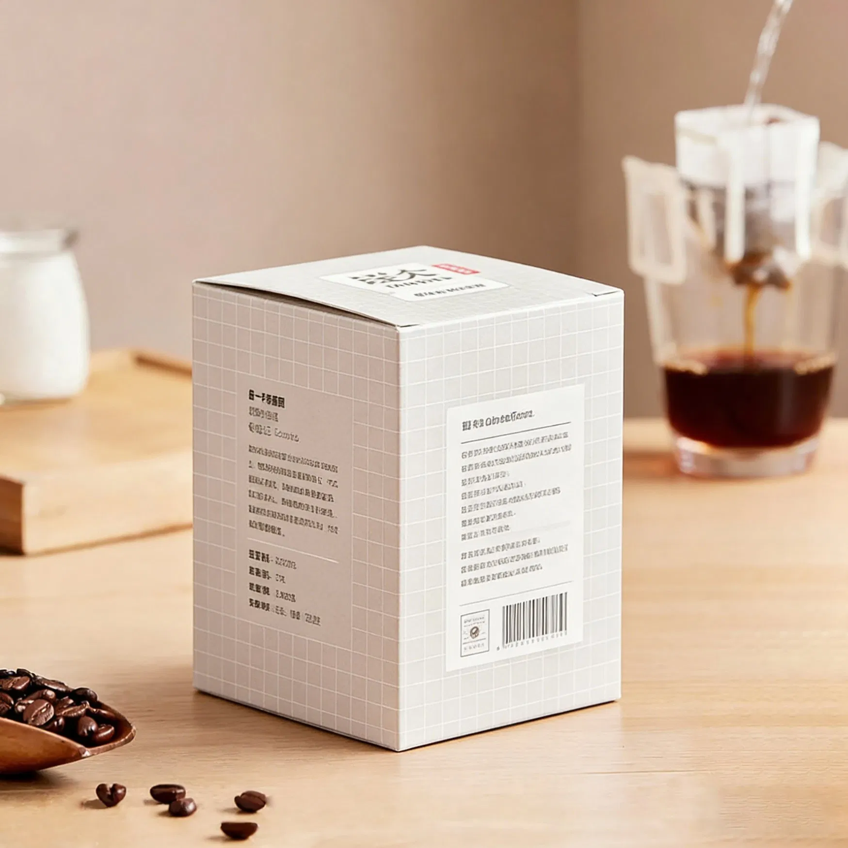 Custom Printing Minimalist Portable Folding Carton Box for Stylish Gift Packaging