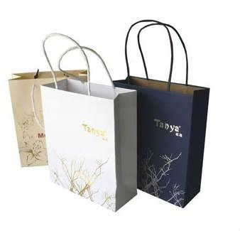 OEM Custom Printed Paper Shopping Bags Gift Packaging Bags Printing