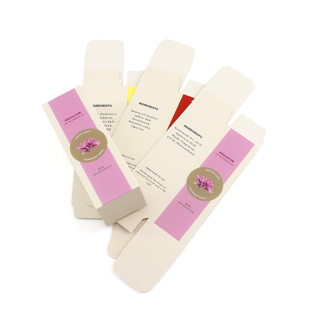 Customized Logo Printing Product Packaging Small Boxes Cosmetic Product Packaging Paper Box