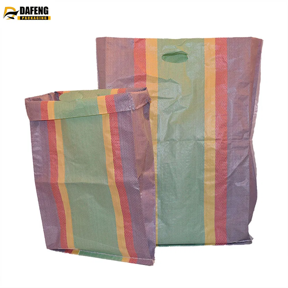 Promotional Custom PP Woven RPET Laminated Reusable Packaging Bags