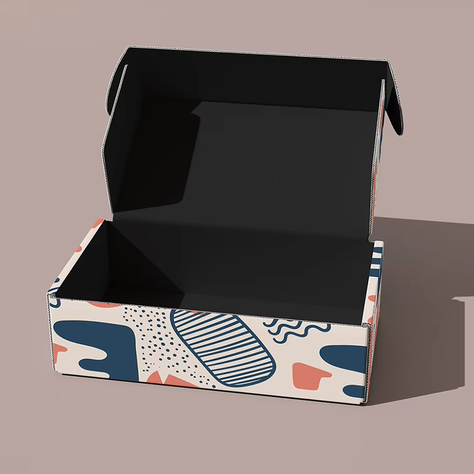 Manufacturer Large Color Printed Cardboard Box Mailing Apparel Box Corrugated Custom Shipping Boxes With logo Packaging