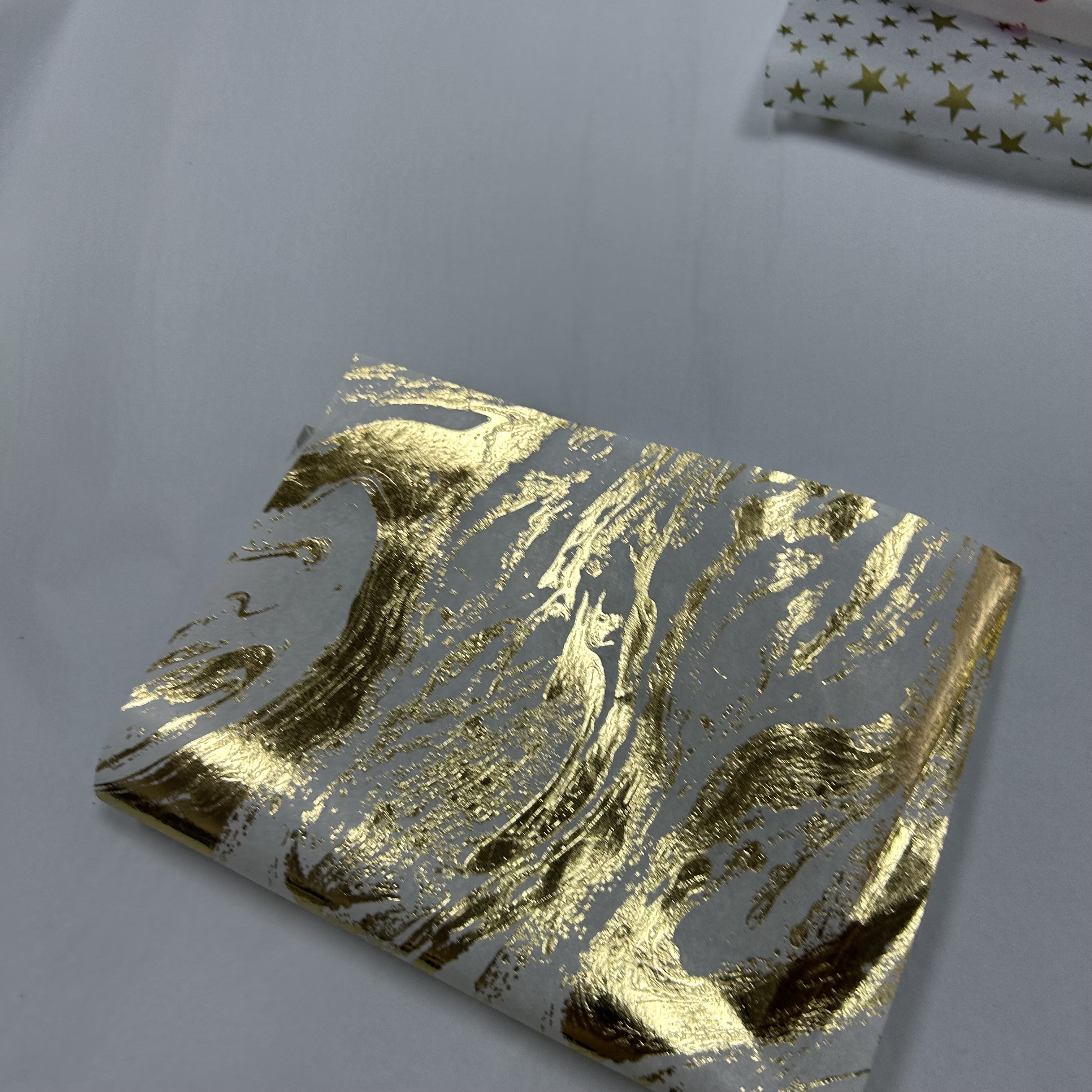 Luxury Branded Colored Printed Clothes Personalized Custom Wrapping Gold Packaging Tissue Paper Logo for Shoe Box