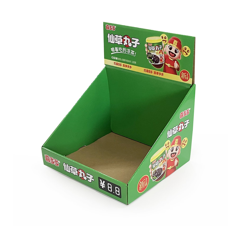 Shelf Ready Corrugated Cardboard Counter Display Box PDQ Tear Away Packaging for Retail Store Shipping for Cardboard Packaging